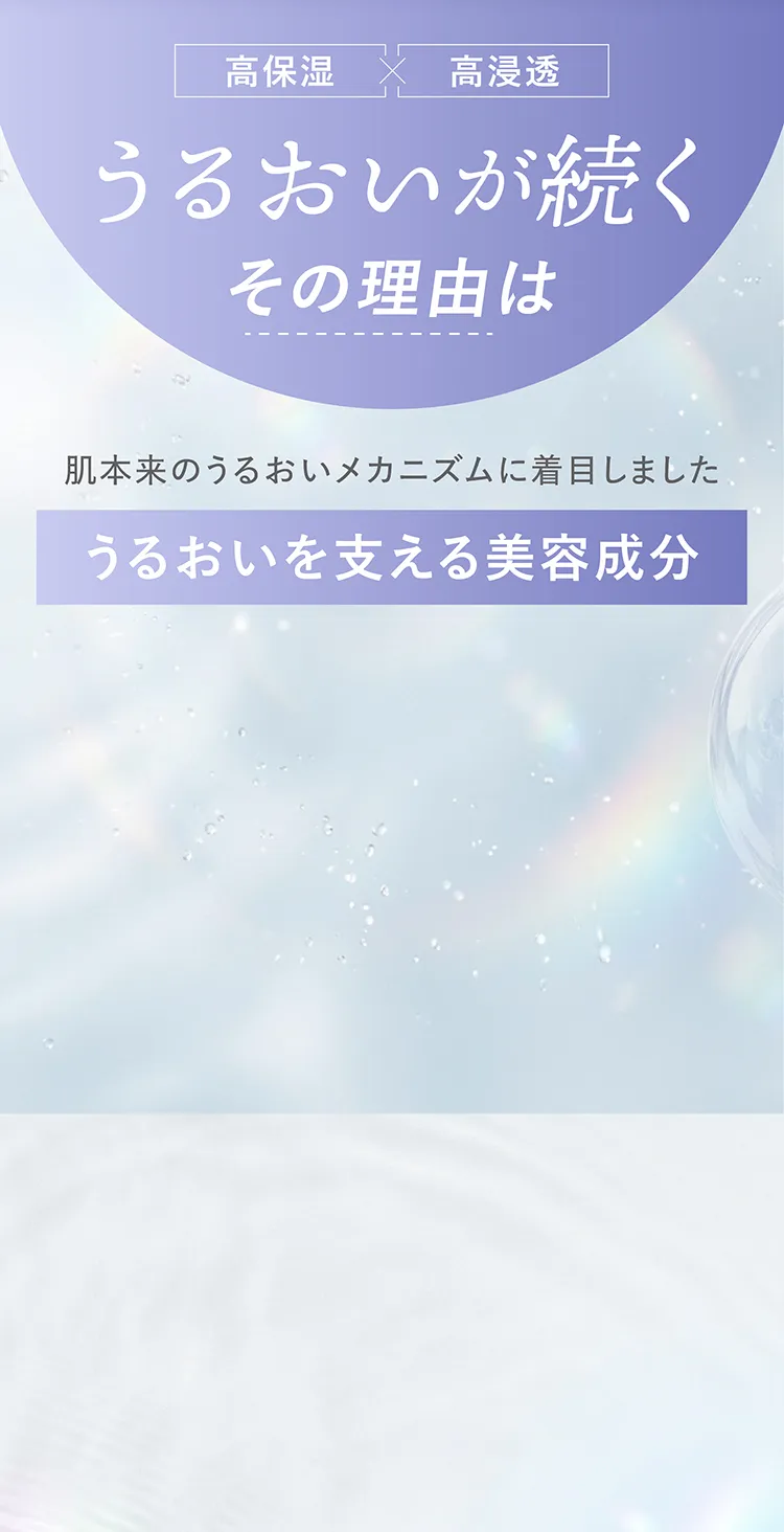 うるおいを支える美容成分 NMN